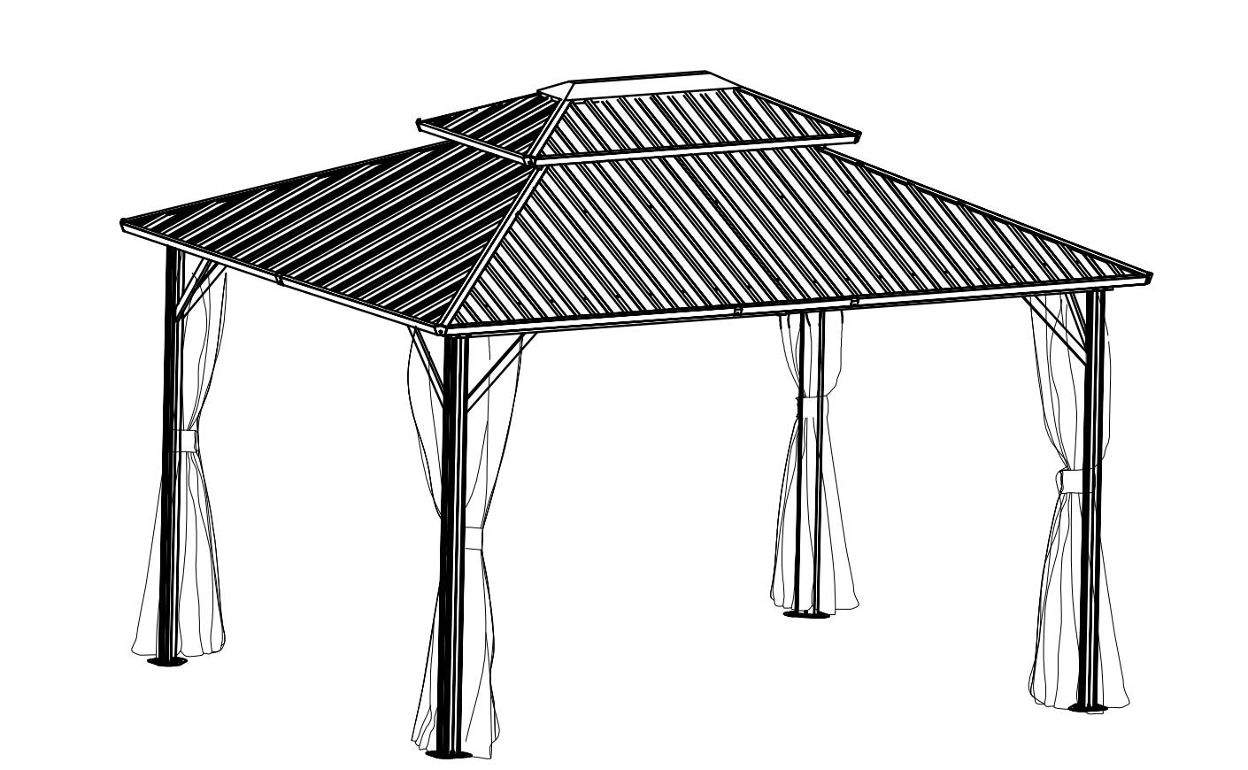 Metal Gazebo Installationsguide