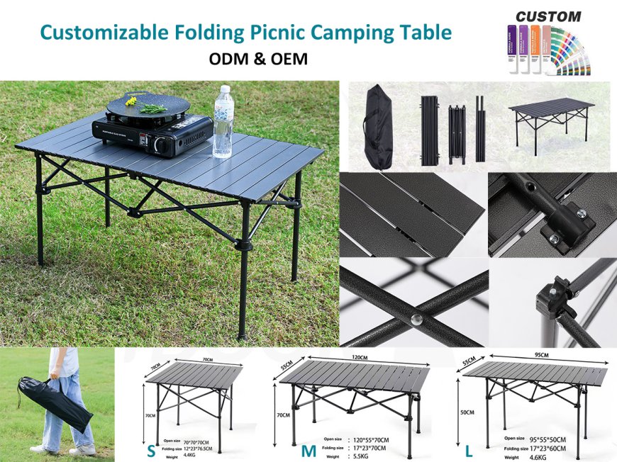 Varför välja detta campingbord i aluminium?