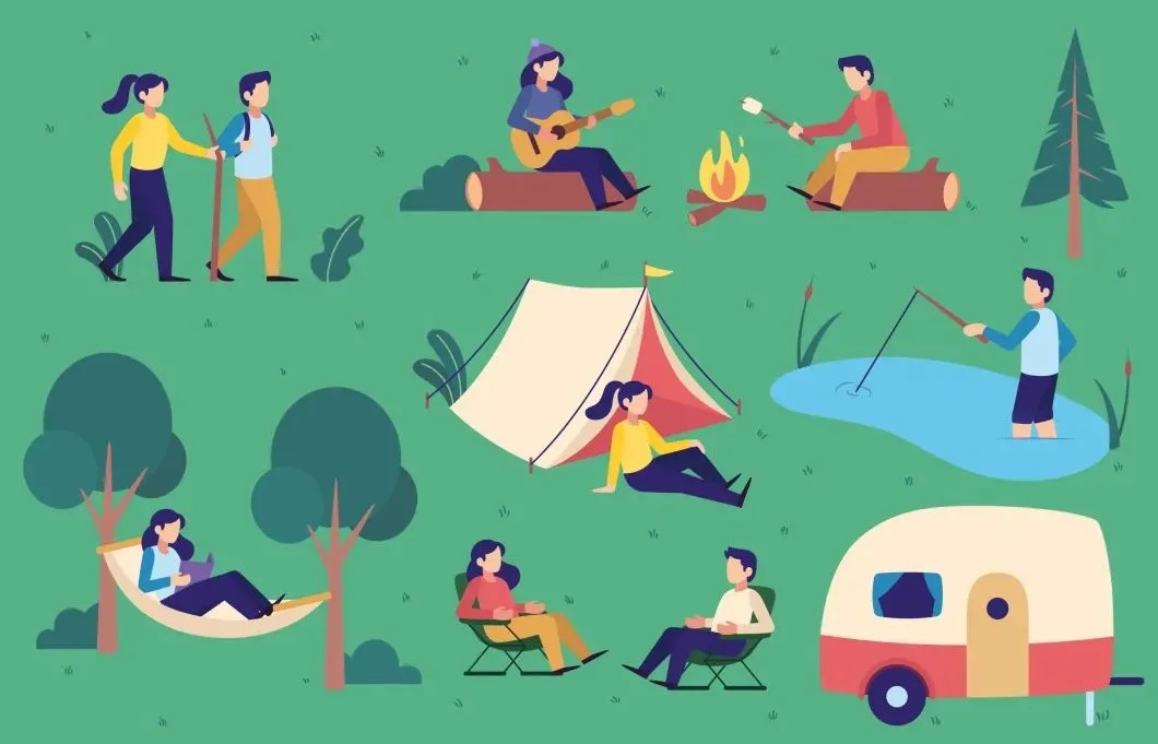 Vad är skillnaden mellan camping och camping？
