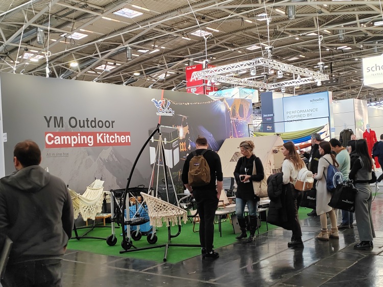 YMOUTDOOR 2023 år ISPO utomhusutställning avslutar perfekt