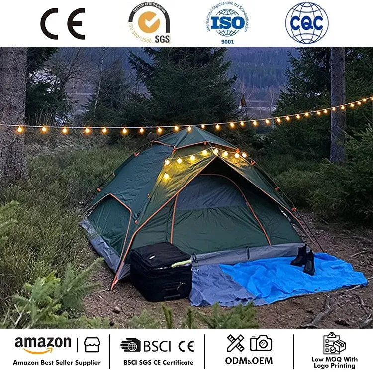 Vilka är försiktighetsåtgärderna för att sätta upp ett campingtält?