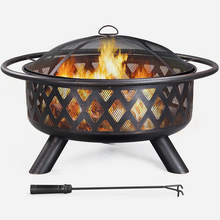 36 '' utomhus järnbrandgrop
