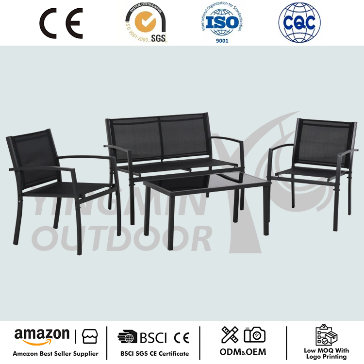 4 delar Conversation Textilene Set