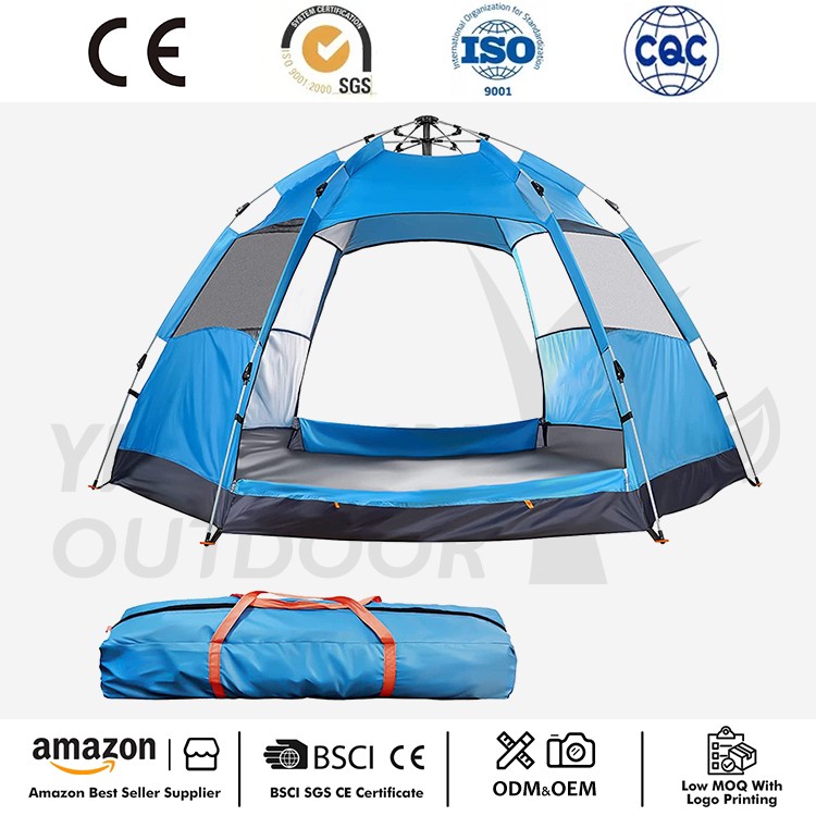 Automatiskt popup-campingtält