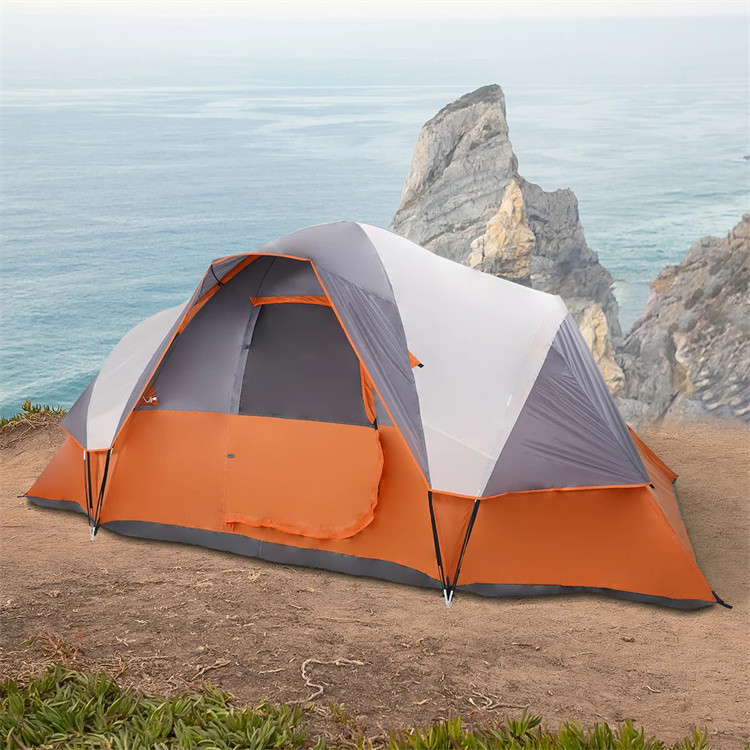 9 personers camping kupoltält