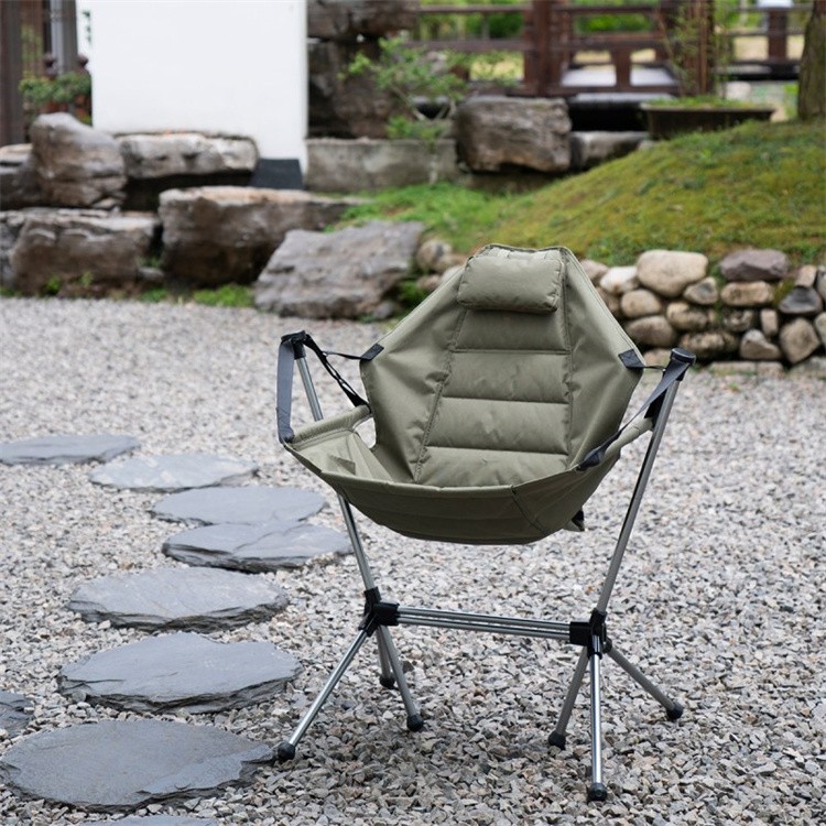 Camping folding gungstol