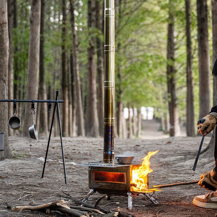 Camping Hot Tent Kamin