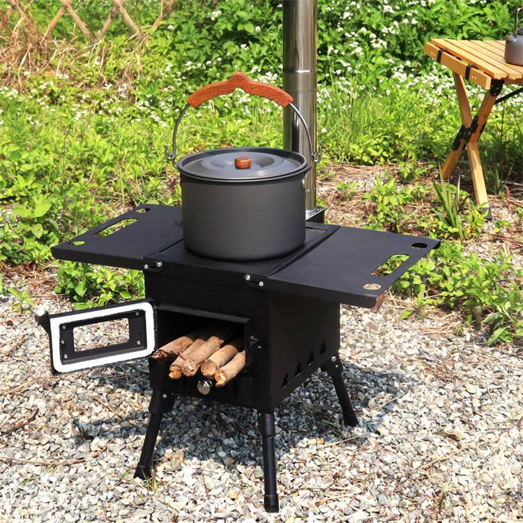 Camping vedtält spis