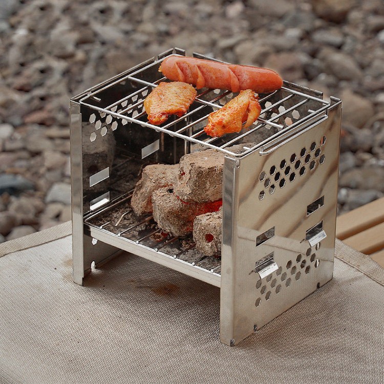 Camping BBQ spis brännare