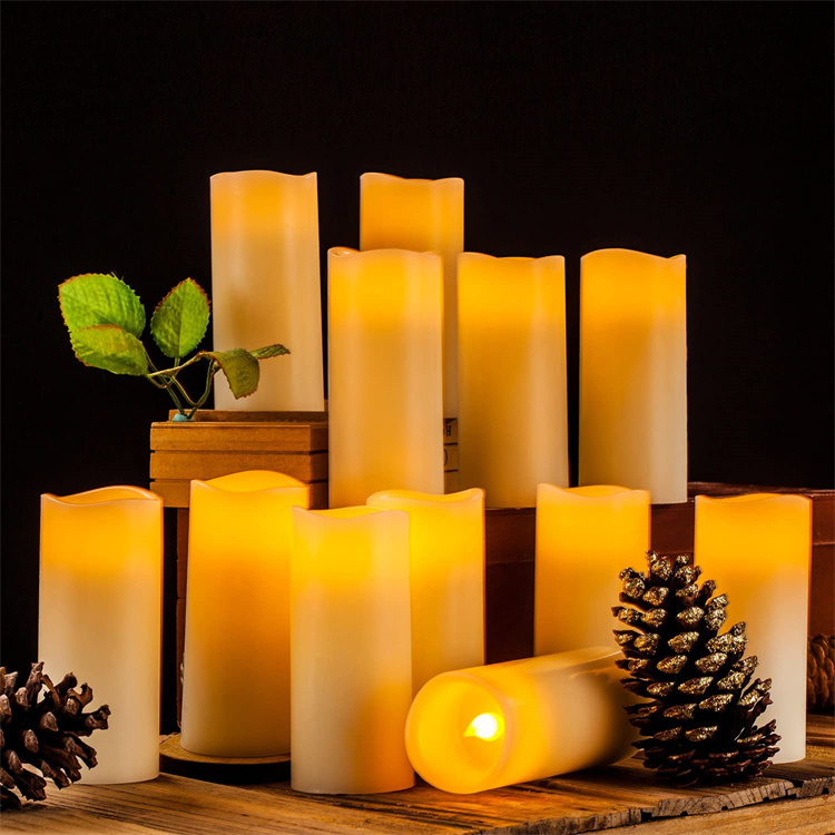 Flamlösa LED falska ljus