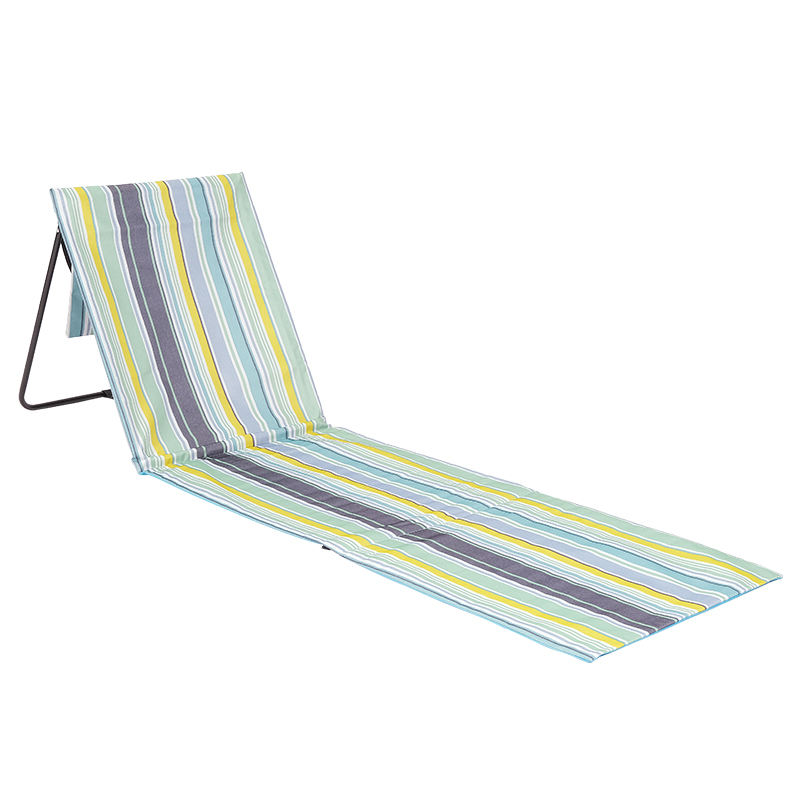 Fällbar Beach Lounger Mat Solstol
