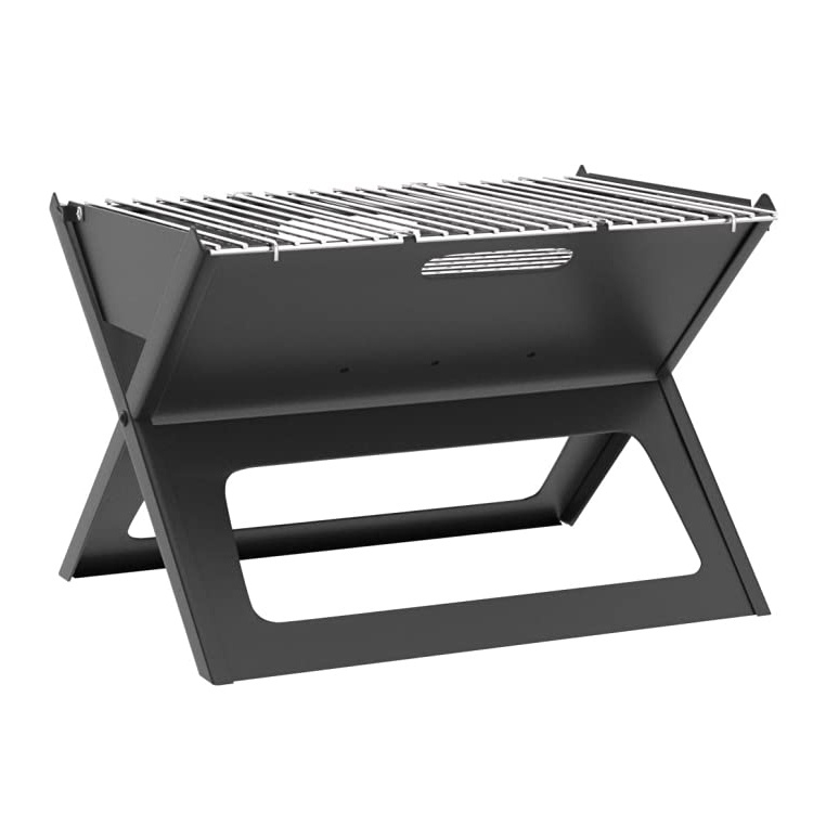 Vikbar anteckningsbok kolgrill