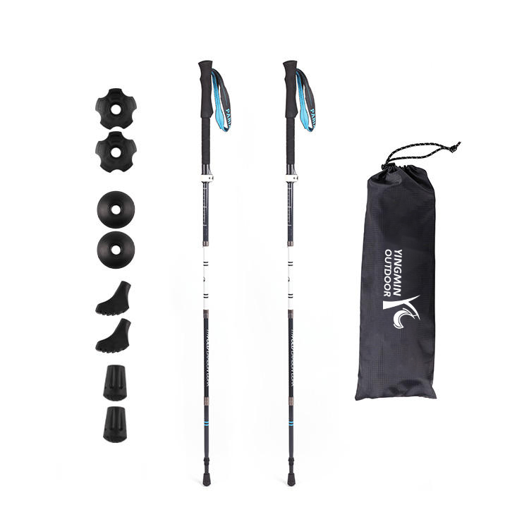 2-pack lätta vandringsstavar