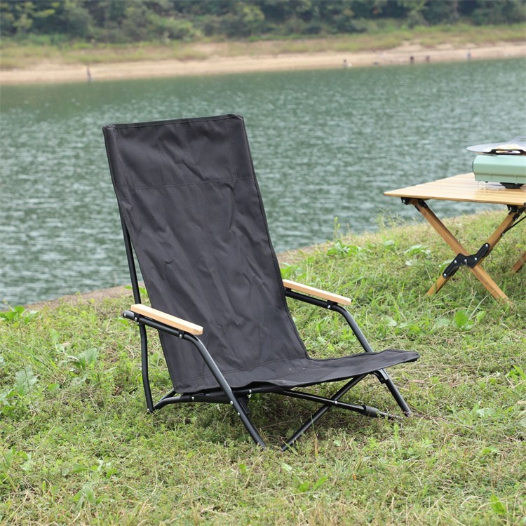 Låg strandcampingstol