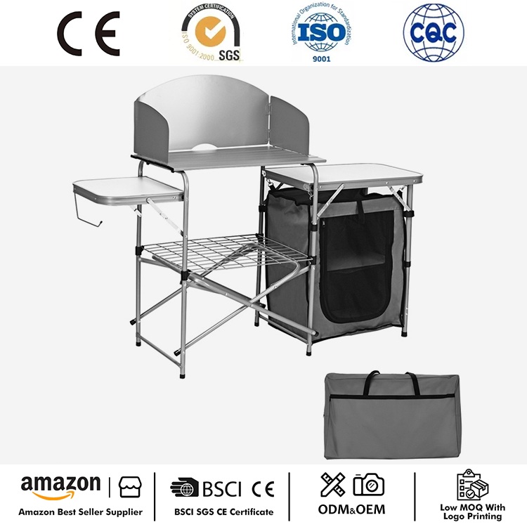 Utomhus camping köksbord