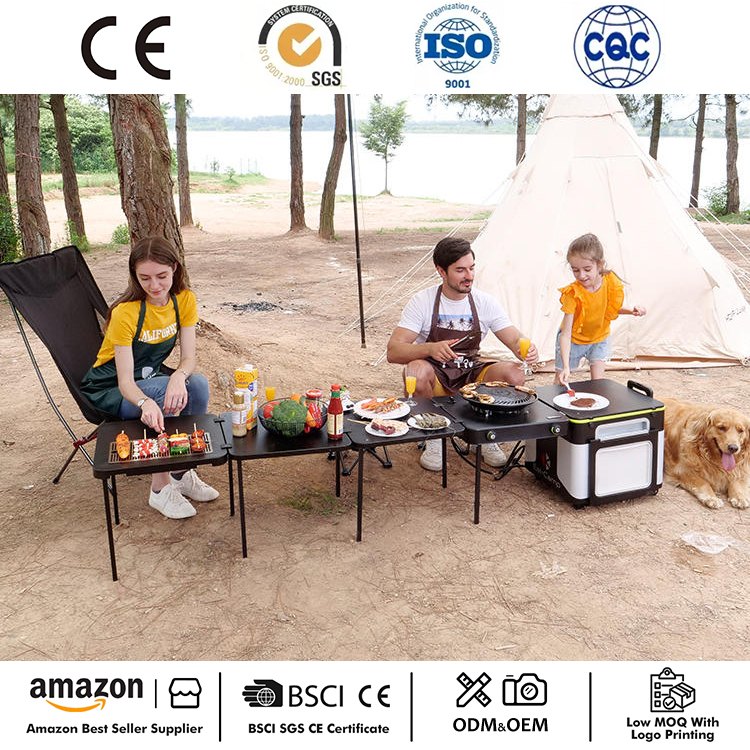 Utomhuscamping multifunktionellt kök
