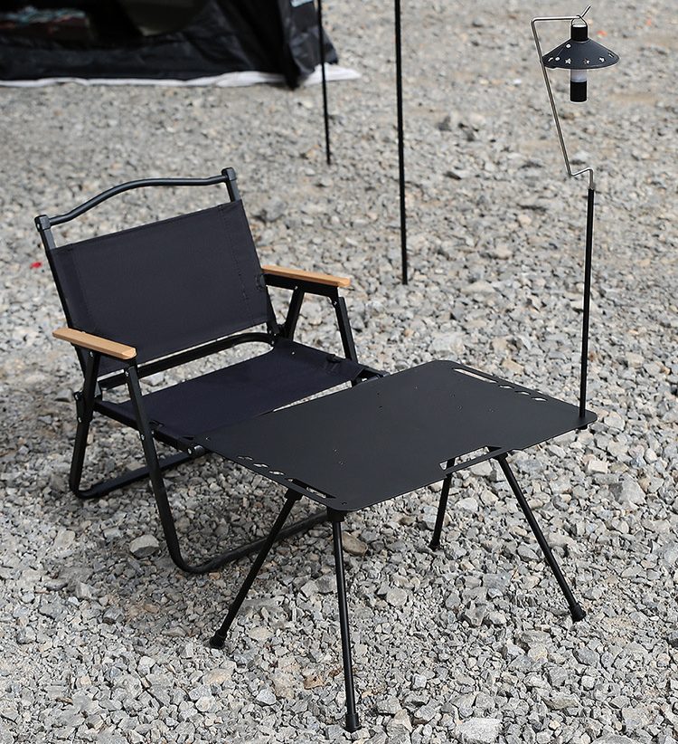 Utomhus fällning av camping picknickbord