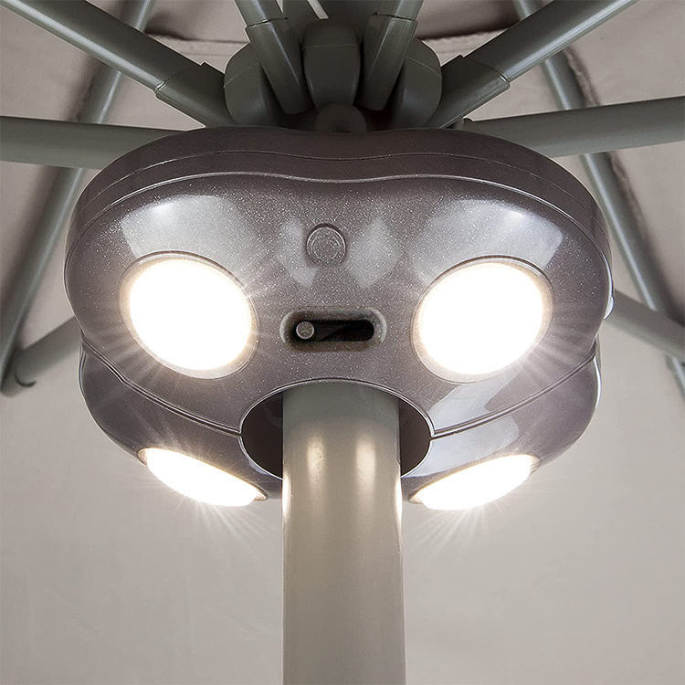 Uteplats LED paraplystolpeljus