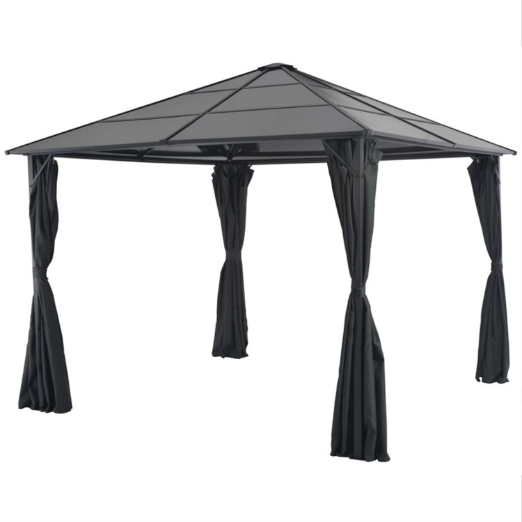 Uteplats Lusthus Med Gardin Aluminium