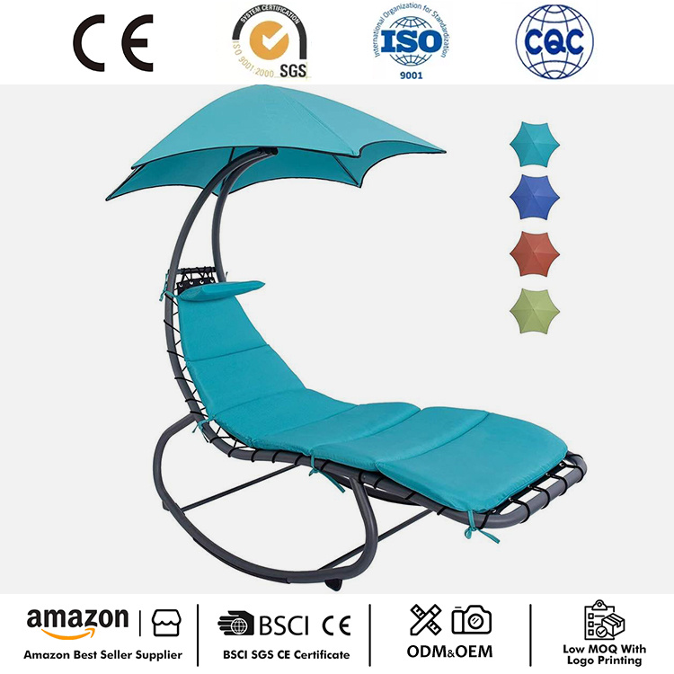 Uteplats Rocking Lounge Swing Recliner Stol
