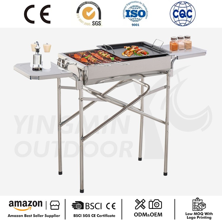 Bärbar BBQ kolgrill