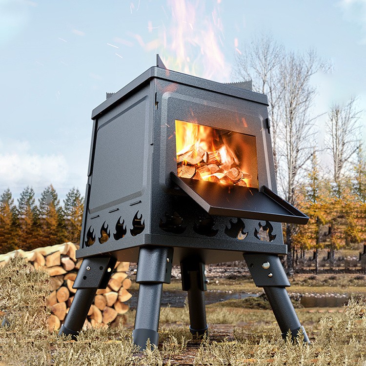 Vedeldad campingspis