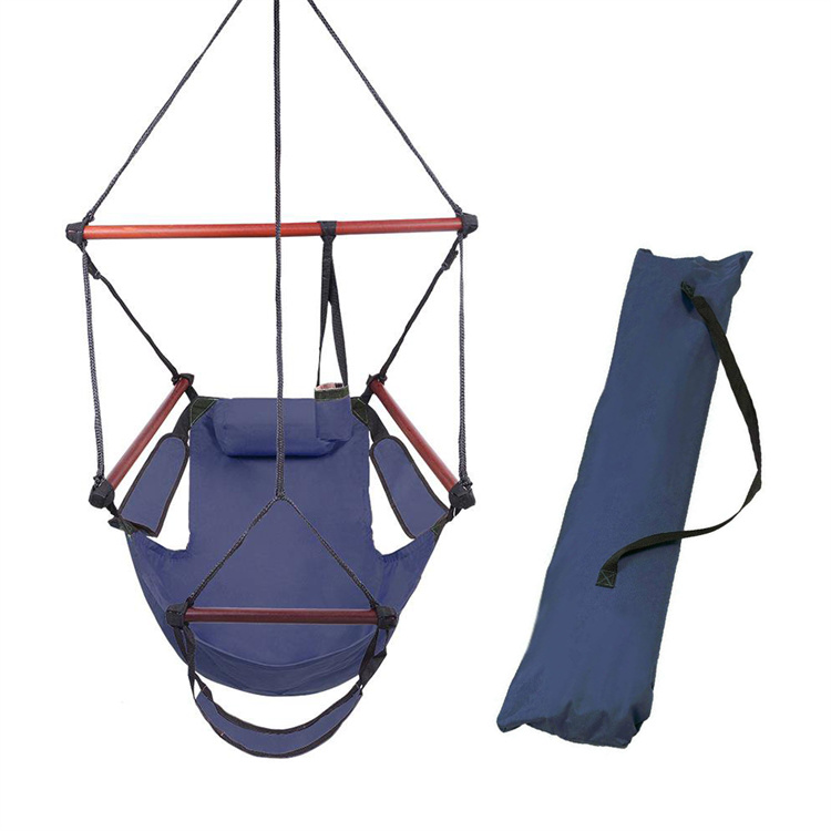 Bärbar hängmatta repstol Sky Swing