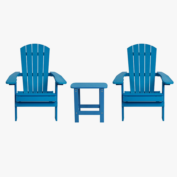 3 delar Adirondack stolar Set