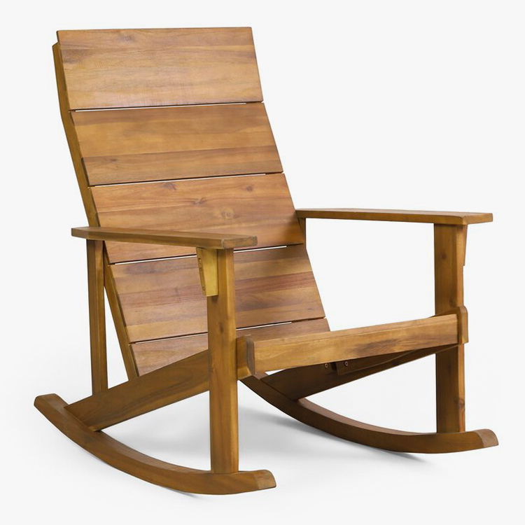 Adirondack gungstol i massivt trä